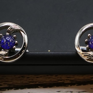Gemelli Swank color argento - Vintage