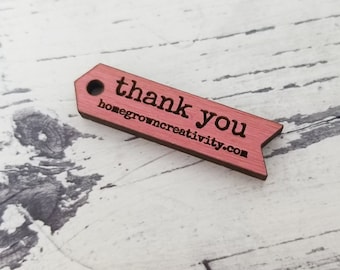 DS0138 Custom Rectangle Thank You Tags Boho Style Arrow Tribal 60 TAGS Jewelry Tags Price Tags