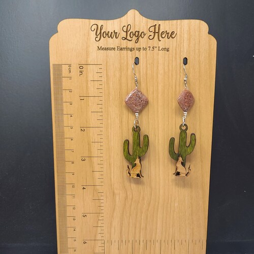 Tall 6 Earring Display Photography Prop Ruler - Etsy