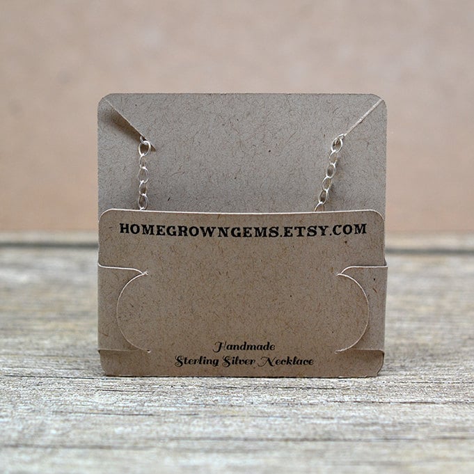 Necklace Card Pouches With Keychain Display And Cardboard Holder Perfect  For Small Businesses, Gifts, And Storage Packaging From Brittanyard, $9.57