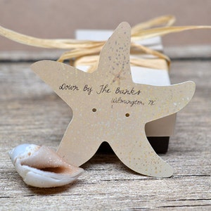 Customized Starfish Earring Display Cards - Jewelry Display - Necklace Cards - Tags - Packaging DS057