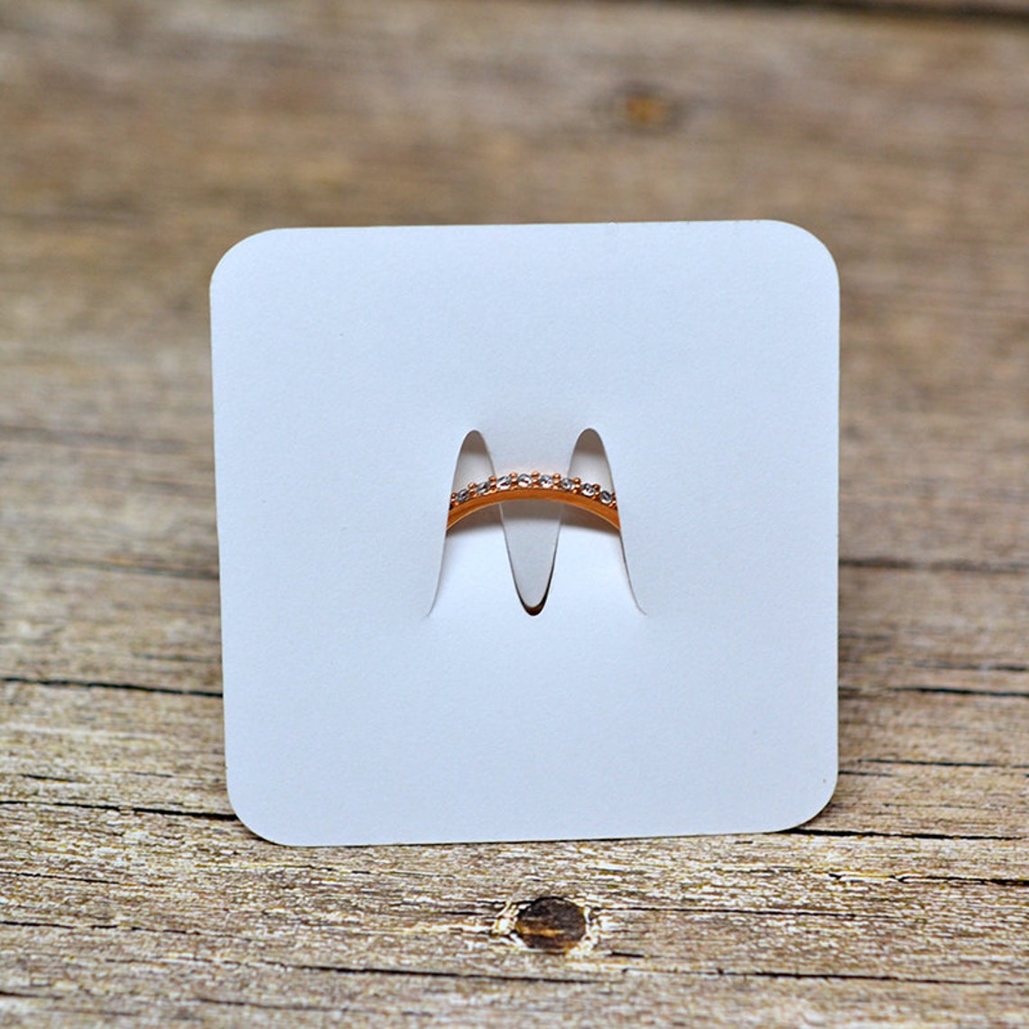 Ring Display Cards Customized with Your Logo Jewelry Cards Etsy