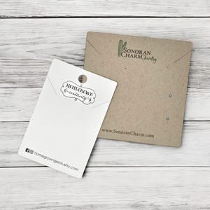 Ketting Kaarten Sieraden Displayverpakking Aangepast met uw logo | 20+ MATEN | 25+ SNIJ-OPTIES