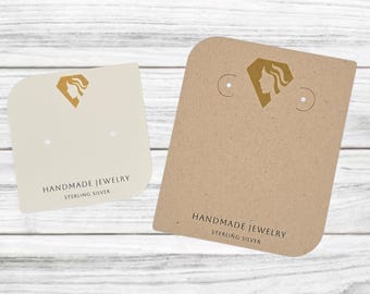 Custom Earring Display Cards - Packaging - Unique Shapes - Necklace Cards - Hair Bows - Accessories | SP2007