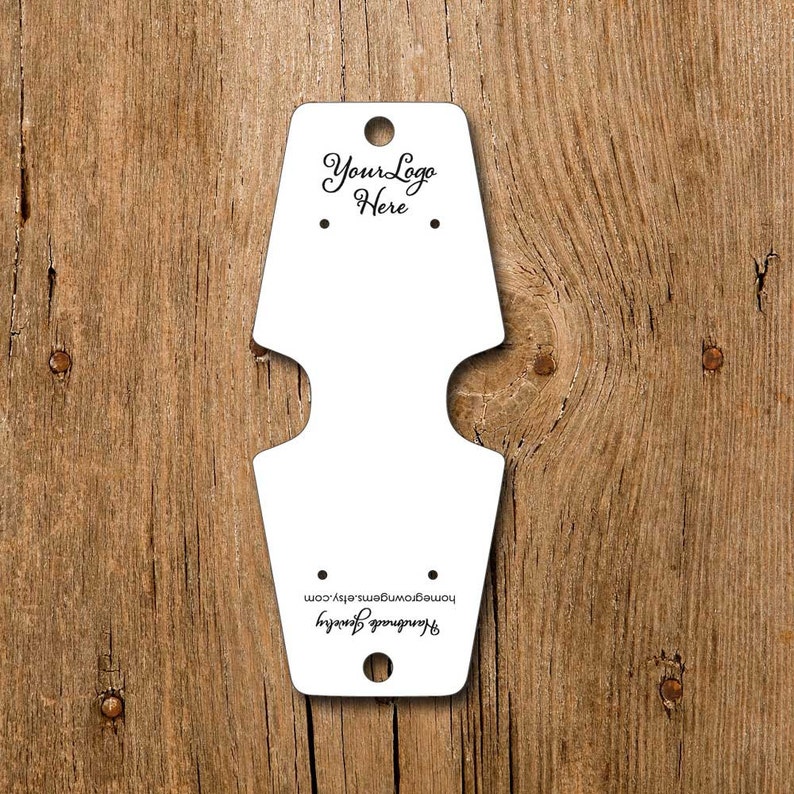 48 TAGS Foldover Necklace Jewelry Display Cards Packaging Etsy