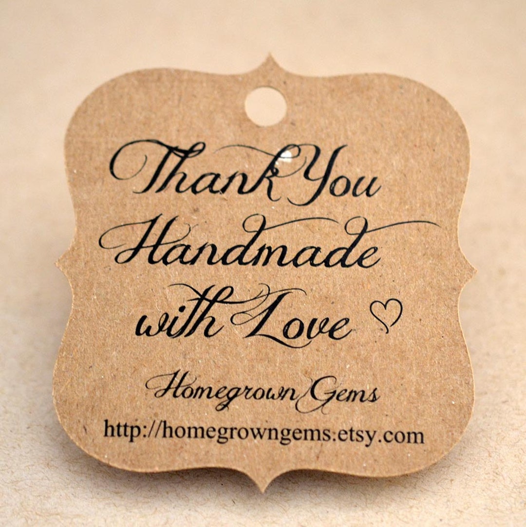 Darling Souvenir 100 Etichette Personalizzabili A Forma Di Cuore - Cartoncino Kraft, 4x5,5 Cm, Per Bomboniere, Regali E Segnaposto