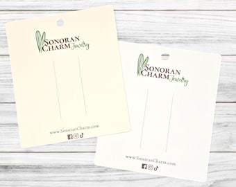 Custom Logo Hair Pin Display Cards – Bow, Barrette, Bobby Pin