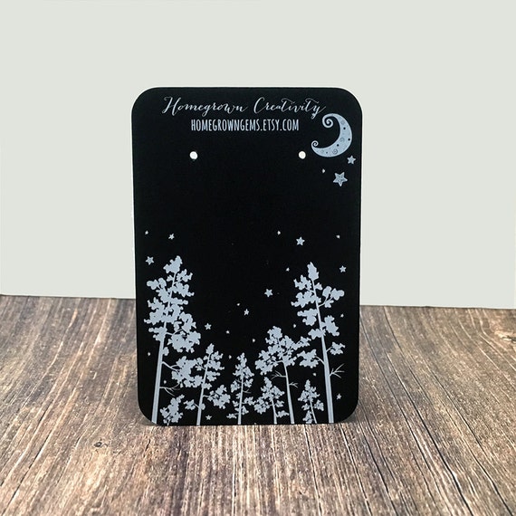 2 in. x 3 in. Custom Earring Card