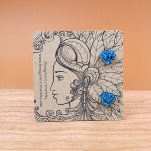 Customize Jewelry Display Cards - Earth Mother Goddess Women Lady - Earring Necklace Bows - necklace Cards -Packaging  | DS0147