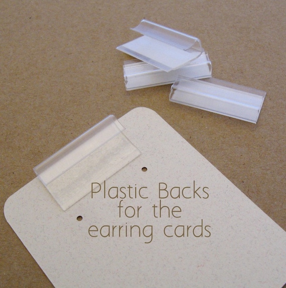 Plastic earring cards sale