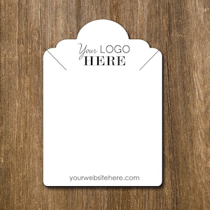 Tarjetas de exhibición de colgantes de collar personalizadas - Etiquetas personalizadas de embalaje de exhibición de joyería / BT01RM
