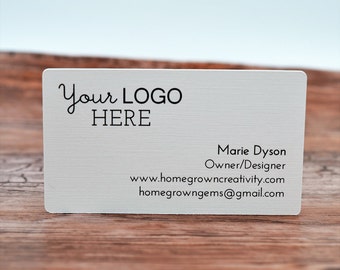 70 - Business Cards - Customized with your Logo and Text | DS0124