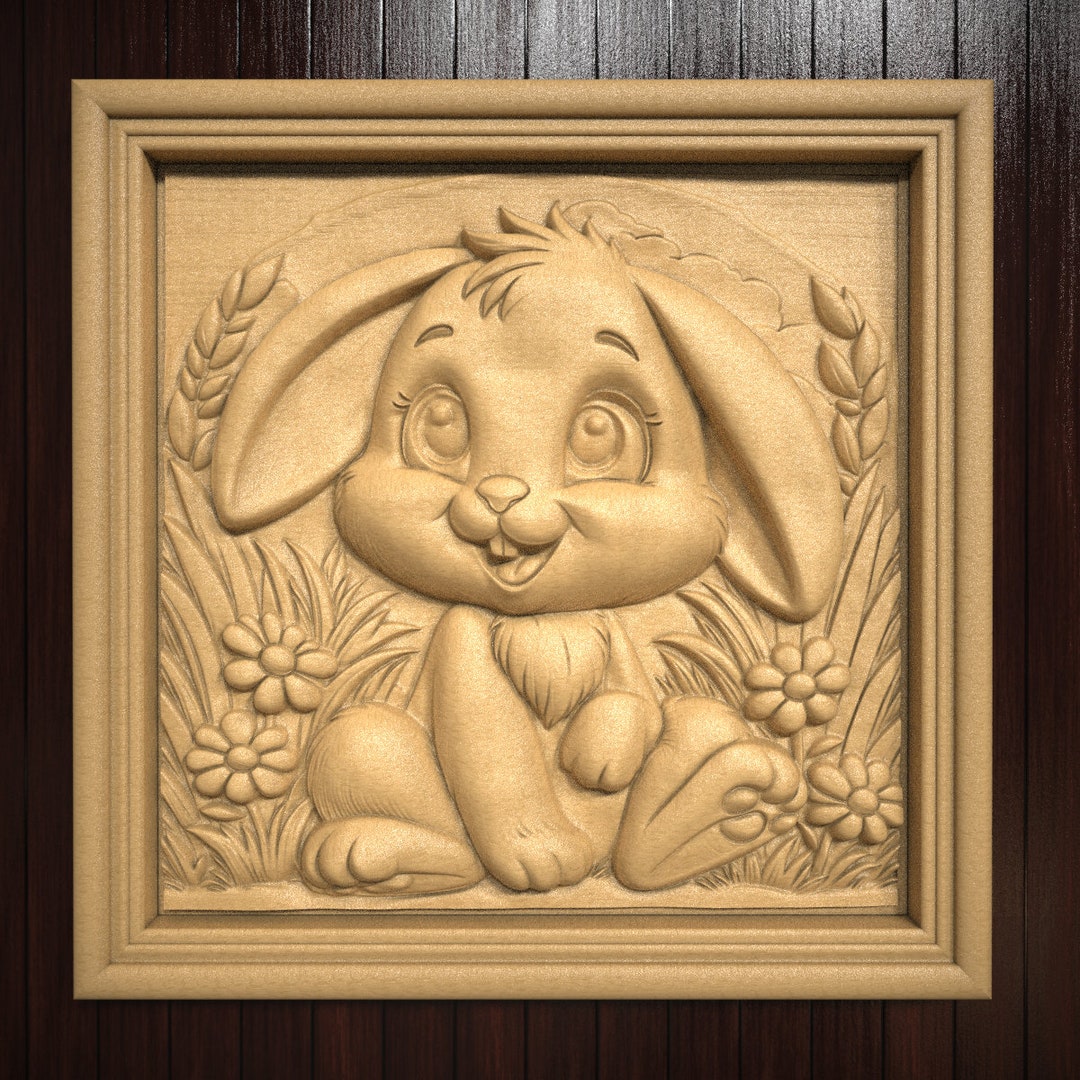 CNC Router Carving File | STL File for Cnc | Instant Download | Vcarve ...