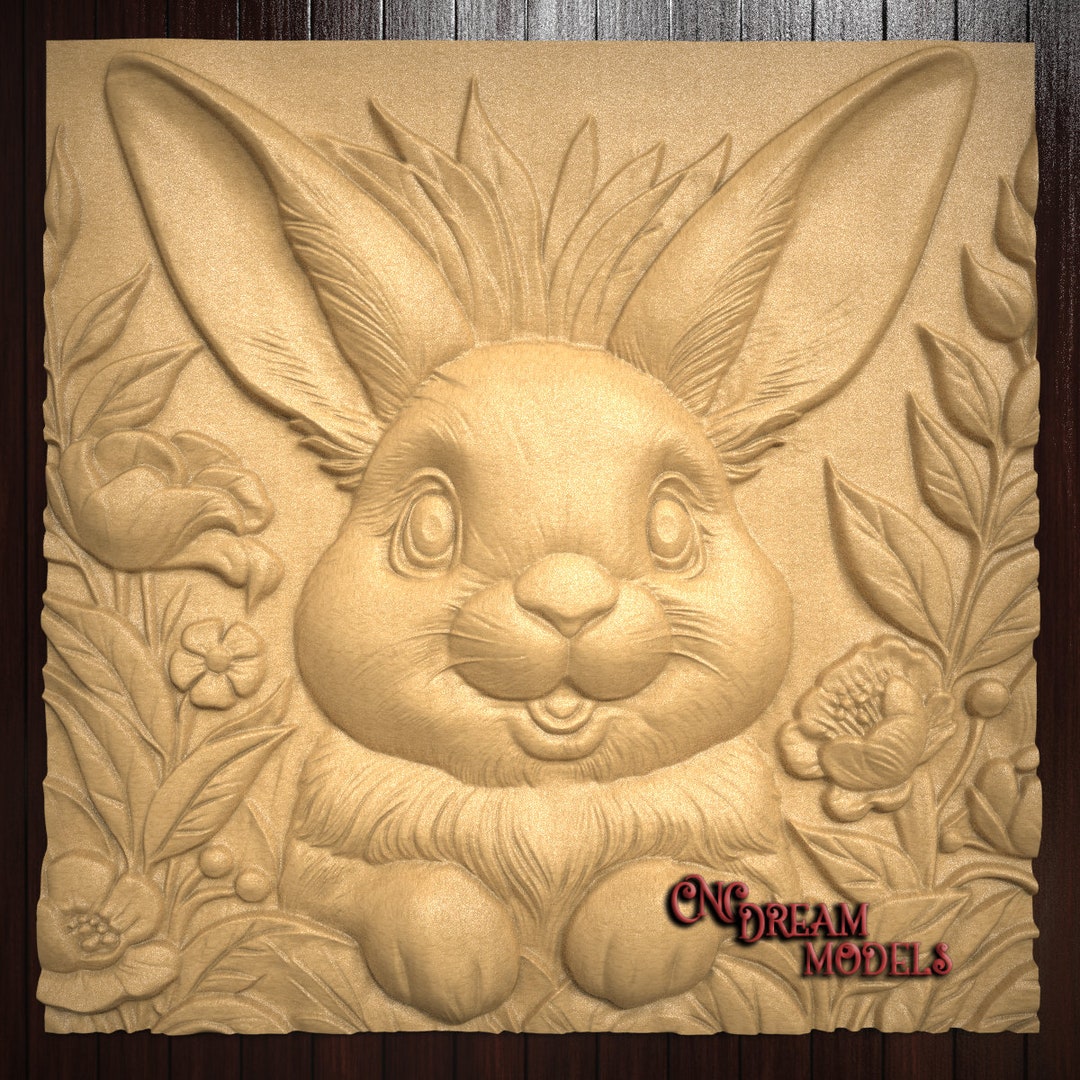 CNC Router Carving File | STL File for Cnc | Instant Download | Vcarve ...