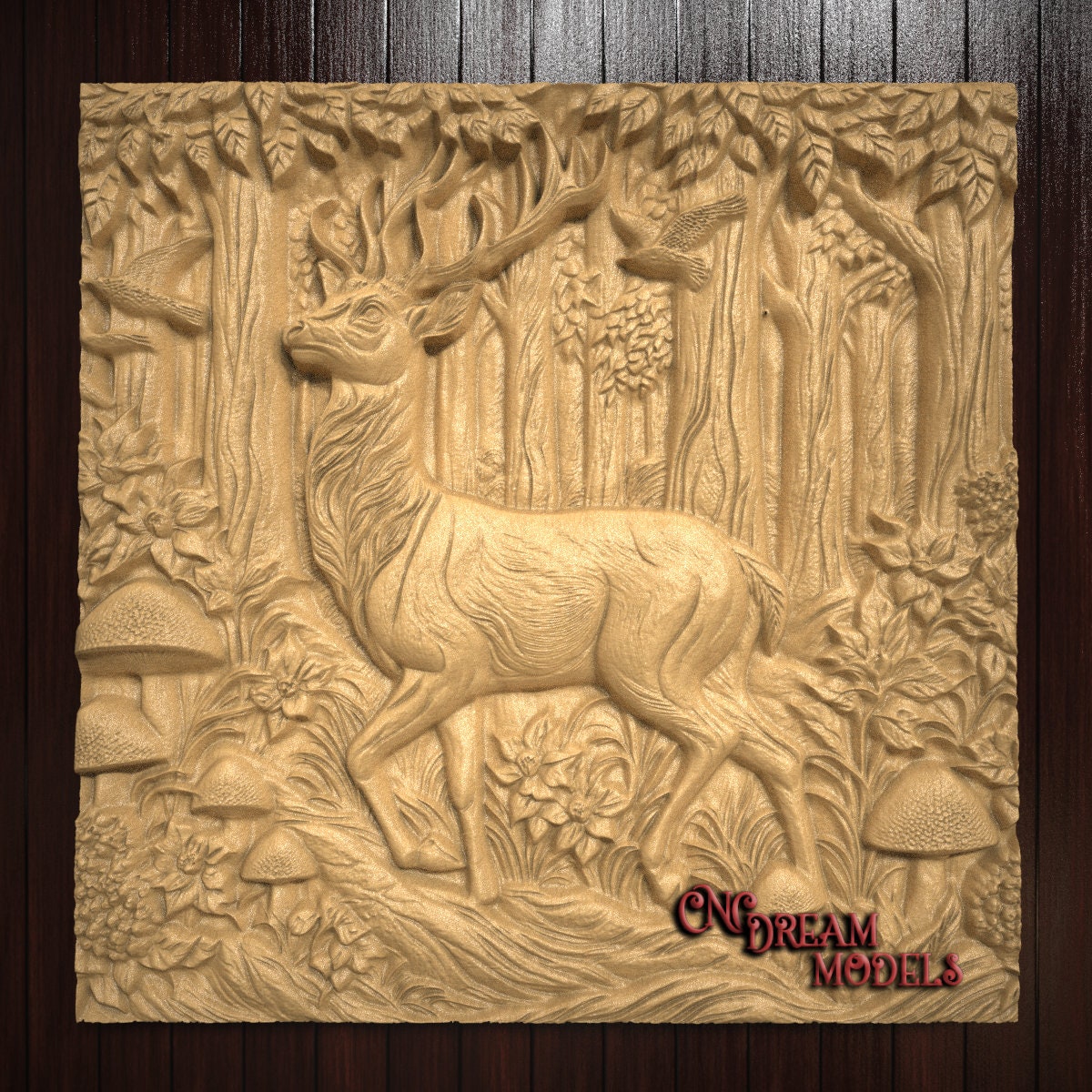 CNC Router Carving File | STL File for Cnc | Vcarve | Aspire | Easel ...
