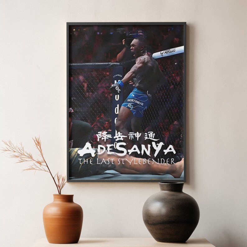 Stylebender Poster Israel Adesanya, Poster, UFC Poster, Poster Ideas, Fighter Poster ...