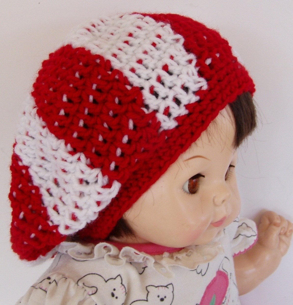 Crochet Pattern for Peppermint Swirl Candy Tam Hat Toddler and ...