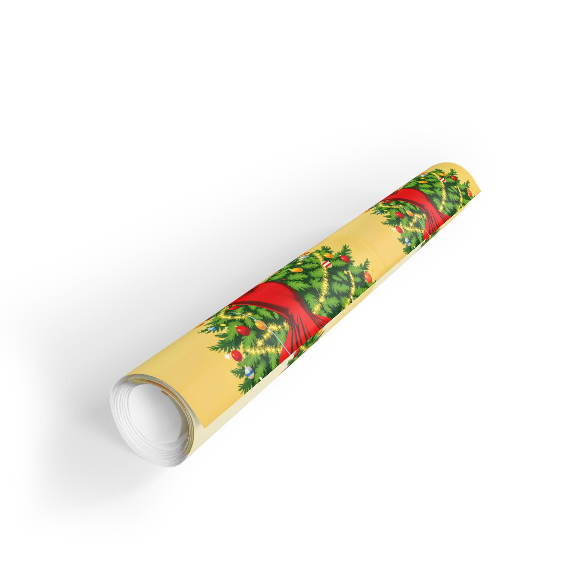 Retro Black Singer Christmas Wrapping Paper, Mid-century Holiday Style ...