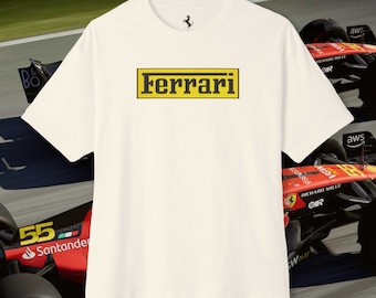 Ferrari Digital File for T-shirt - Formula Racing 1 - Car culture - Graphic for Racing T-shirt - F1