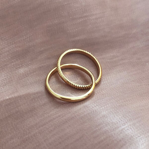 Overlapping Ring - Etsy