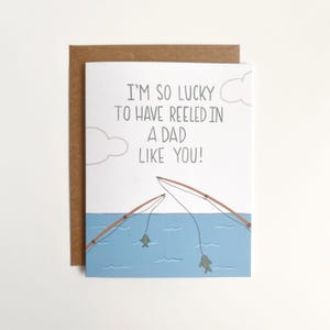 Carte imprimable pour la fête des pères, carte de pêche à téléchargement instantané numérique, cadeau d'anniversaire pour les papas qui aiment la pêche, impression à la maison, par les enfants