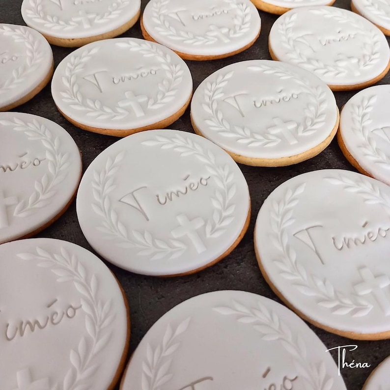 Baptism favors | Guest favors | Personalized baptism gifts | Decorated cookies | Baptism favor bags | Confirmation | Communion (min. 10 cookies) image 14