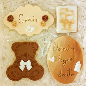 Félicitations | Cadeau futurs parents | Bébé arrive | Biscuits | Coffret cadeau | Famille | Future maman | Futur papa | Cadeau naissance