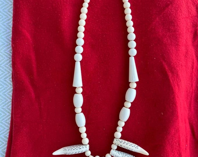 Featured listing image: Handmade African Beaded Necklace: Traditional Wedding Jewelry