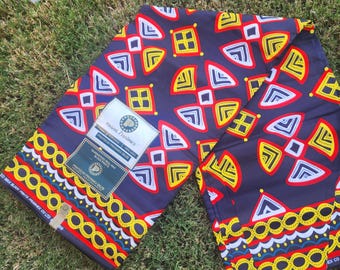 Neyang fabric/Bamileke African print fabric/100% cotton/Bamenda fabric/Atoghu fabric/Authentic NDOP fabric/only available in two yards
