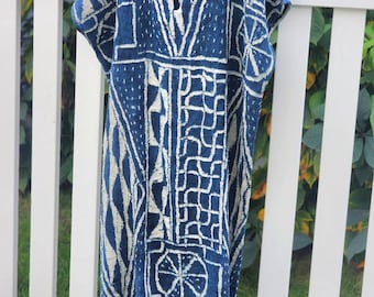 Original authentic ndop dress for women/  traditional African wedding/Bamileke clothing