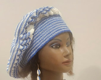 Traditional African Cameroon  hat/Bamenda hat/Bamileke hat/kuffi Hat/Igbo wedding hat/Ghana cap/Nigeria hat/Haossa hat/unisex hat