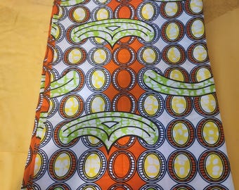 African print fabric/ Ankara print fabric/ 100% cotton high quality /real wax print/ Bamileke -Bamenda print/AVAILABLE ONLY in two yards!!!!