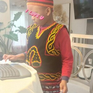 Kids traditional Bamenda Wear/kids Toghu jumper danshiki African wear/Bamenda children&#39;s  boubou/ Cameroon children&#39;s outfits/unisex /
