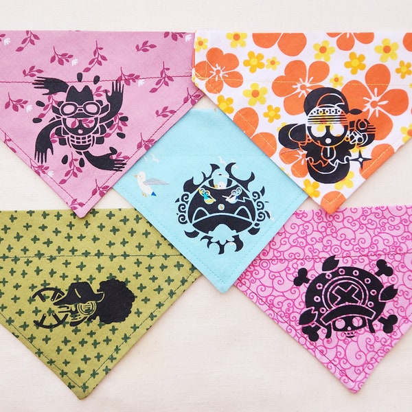 One Piece Bandanas - Etsy