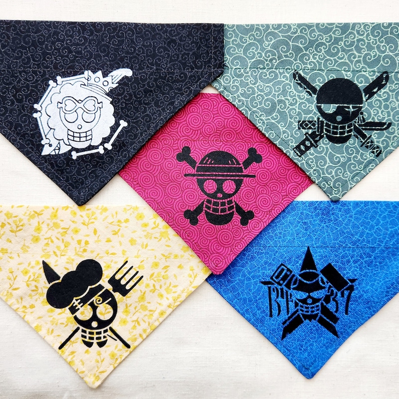 One Piece Zoro Bandana - Etsy