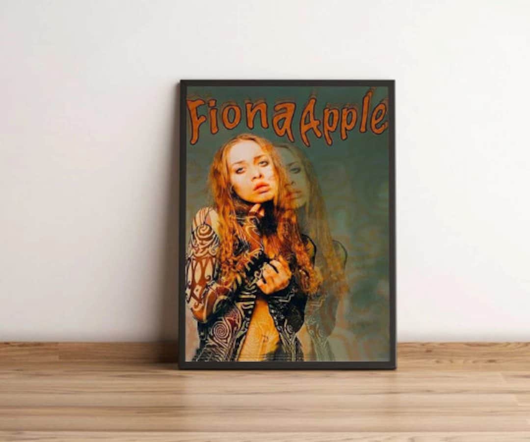 Fiona Apple Singer Vintage Poster, Vintage Print Wall Art, Home Decor ...