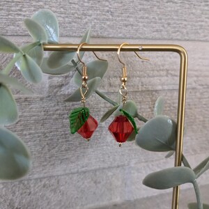 Summer Fruit Dangle Earrings
