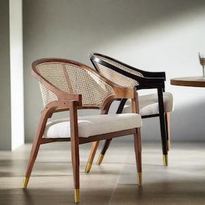 Rattan captains chair sale