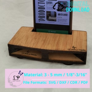 SVG - dxf - cdr files - Passive Stereo Amplifier - speaker file laser cut