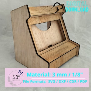 Fichiers SVG - dxf - armoire cdr pour Switch nintendo découpé au laser