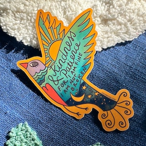 Sticker I'm not broken, sticker voor geestelijke gezondheid en neurodiversiteit trots