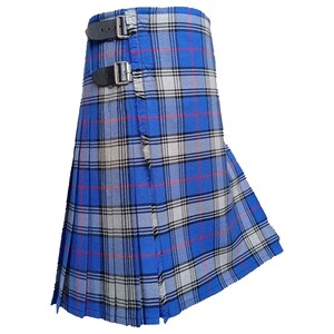 Handmade Kinnaird Modern Tartan Kilt.  Royal Kilt Store.