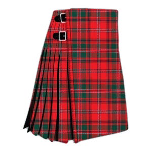Handmade Stewart of Appin Modern Tartan Kilt - 16 OZ, 8 Yard