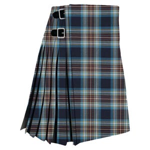 Handmade Holyrood Modern Tartan Kilt: Traditional Scottish Style