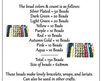 Colorful Magnetic Beads, Bead Strands, Magnetic Beads, Chrome Plated Beads, Bead Soup, 3 Strands, S-85