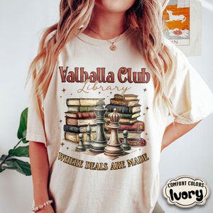 Valhalla Club Comfort Colors Shirt, Twisted Love Shirt, Twisted Series Merch, King of Wrath, Booktok Shirt, Book Lover Gift, Alex Volkov