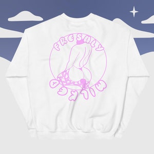 Freshly Milked Femboy Unisex Sweatshirt