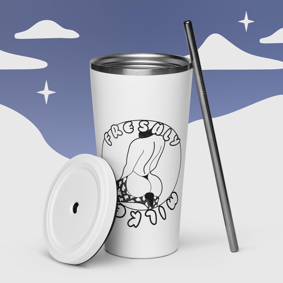 Freshly Milked Femboy Insulated Tumbler With a Straw - Etsy