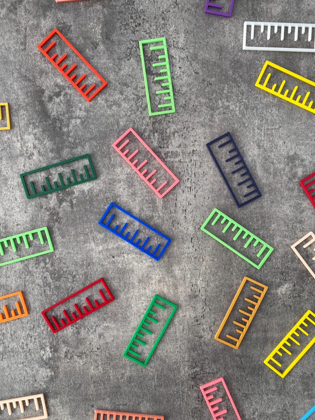 Table Decoration for School Enrollment | Confetti Ruler | Back to ...