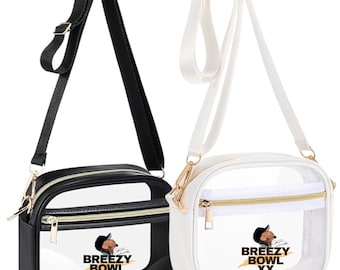 Chris Brown Stadium Approved Clear Bag | Breezy Bowl XX Crossbody Purse